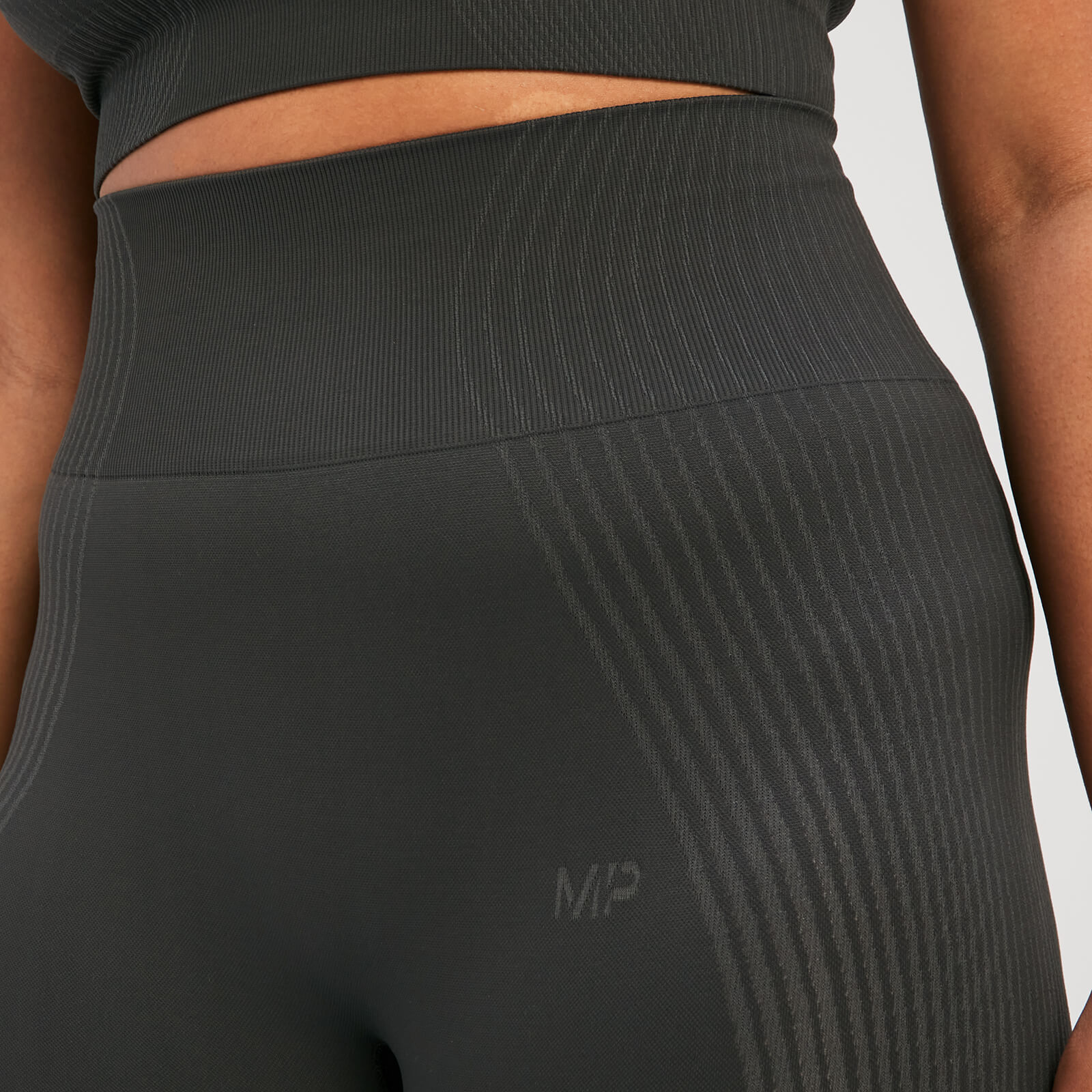 Legging sans coutures MP Tempo Illusion pour femmes – Noir