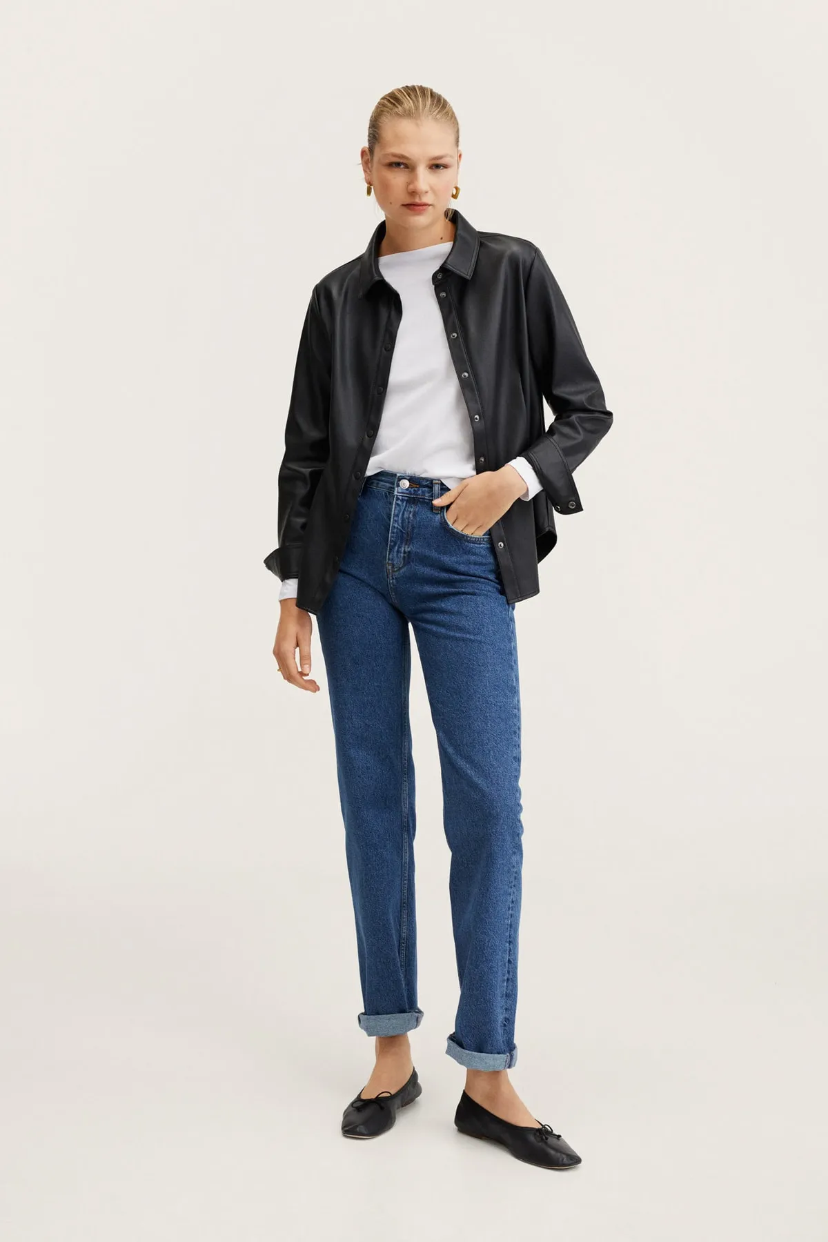 MANGO  27013257 Frau / Mädchen Weiß