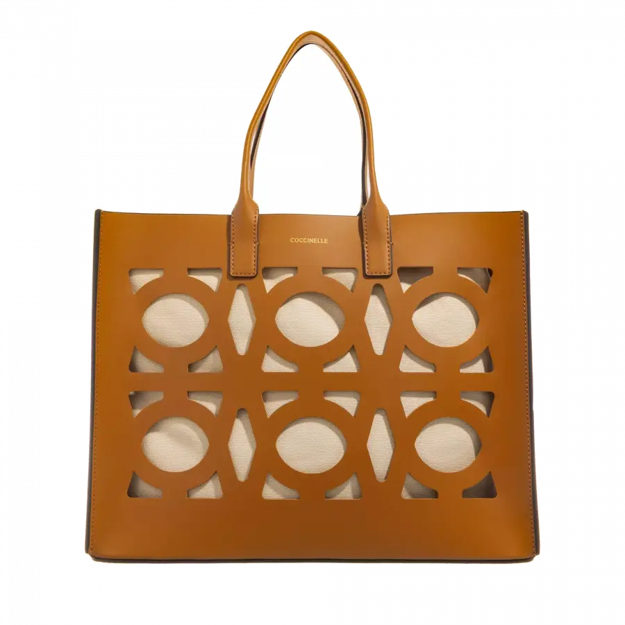 Coccinelle - Coccinelle Handle Bags Leder Brown - braun