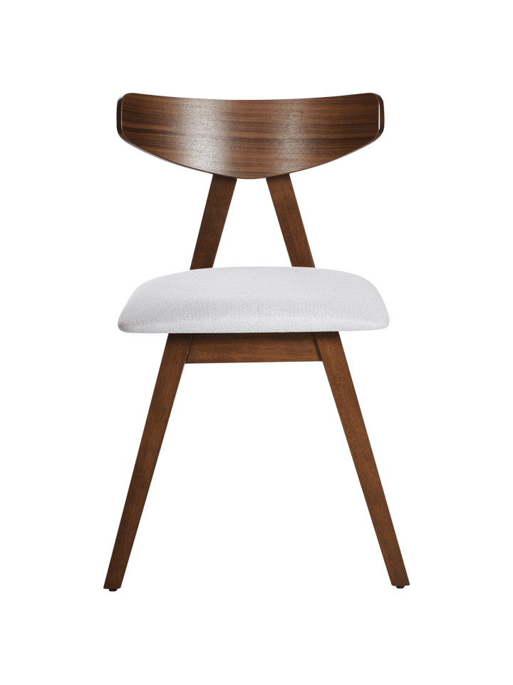 Beliani 2er-Set Esszimmerstuhl LACOTA in Braun/Grau günstig kaufen onesize