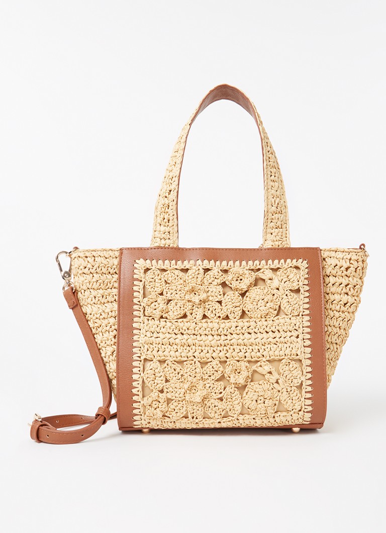 Geantă de umăr Daisy Raffia de la Dune London