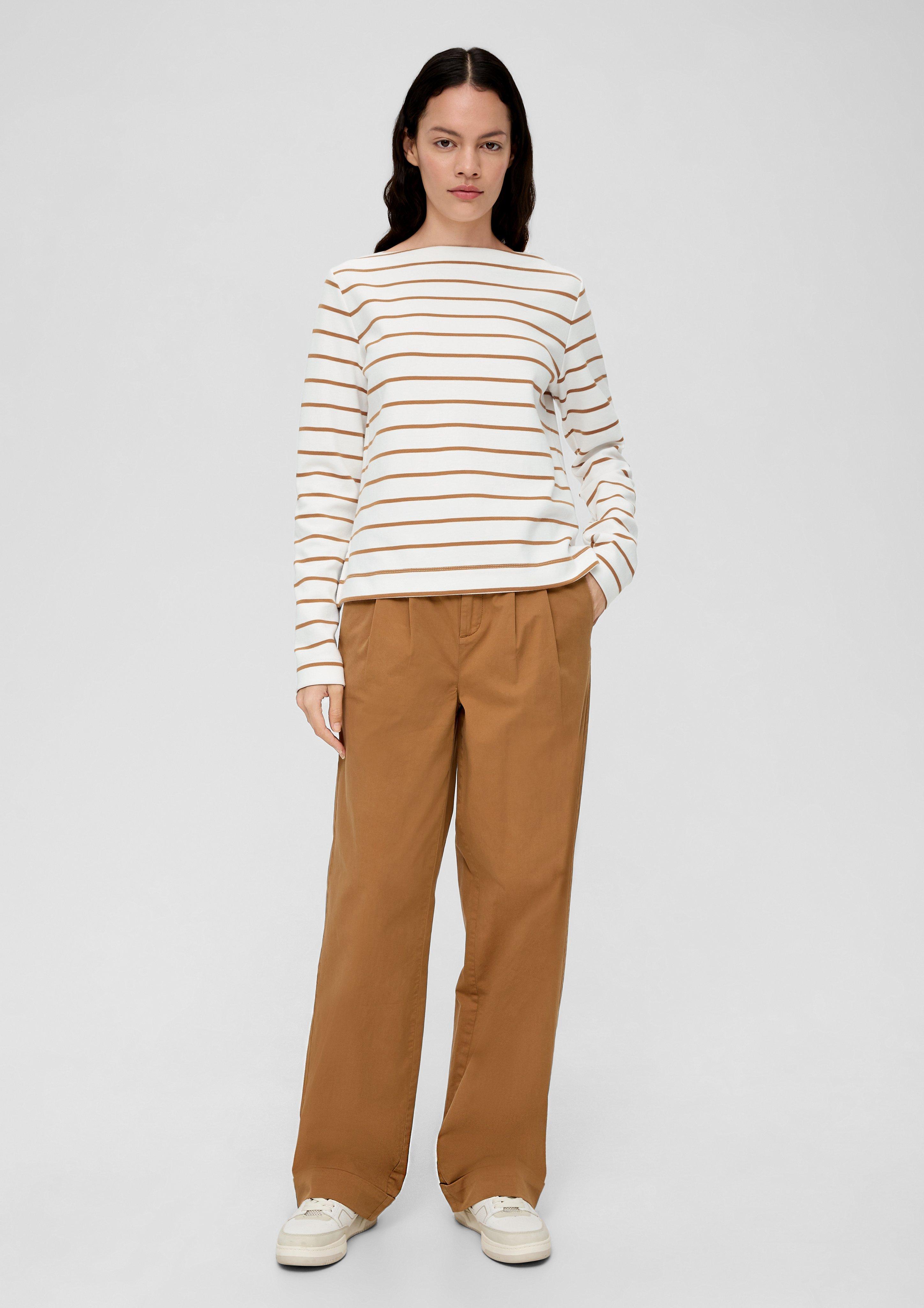 Longsleeve aus Baumwollstretch  2135965-84H1