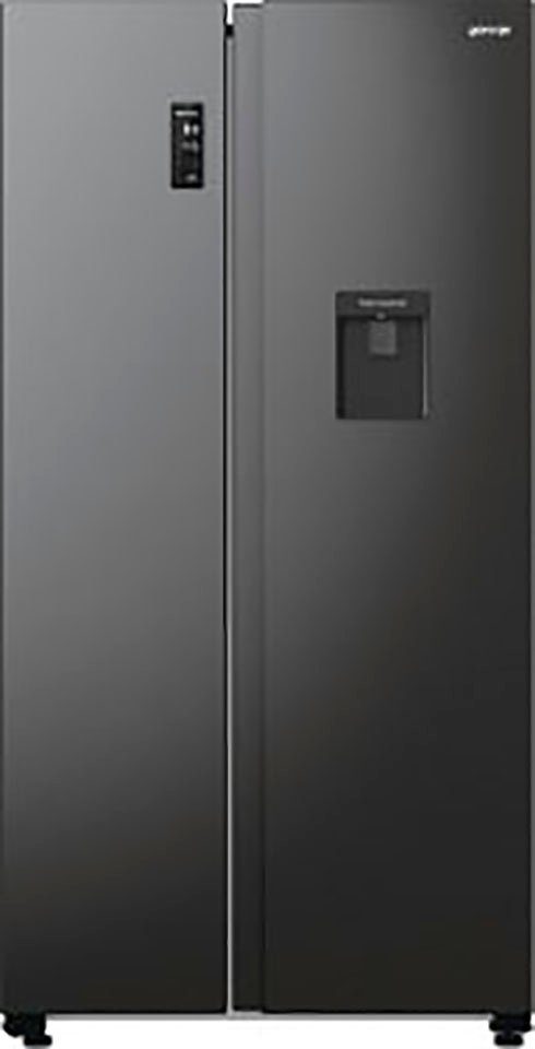 GORENJE Side-by-Side NRR 9185 EABXLWD, 178,6 cm hoch, 91 cm breit, Wasserspender