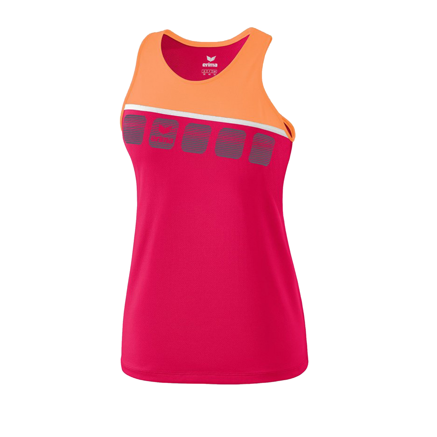 Erima 5-C Tanktop Kids Pink Orange