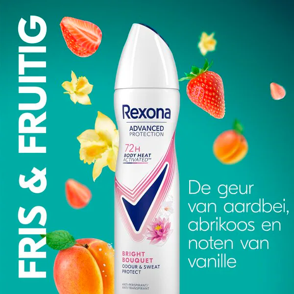 Rexona Advanced Protection Bright Bouquet 72 órás izzadásgátló spray 150ml