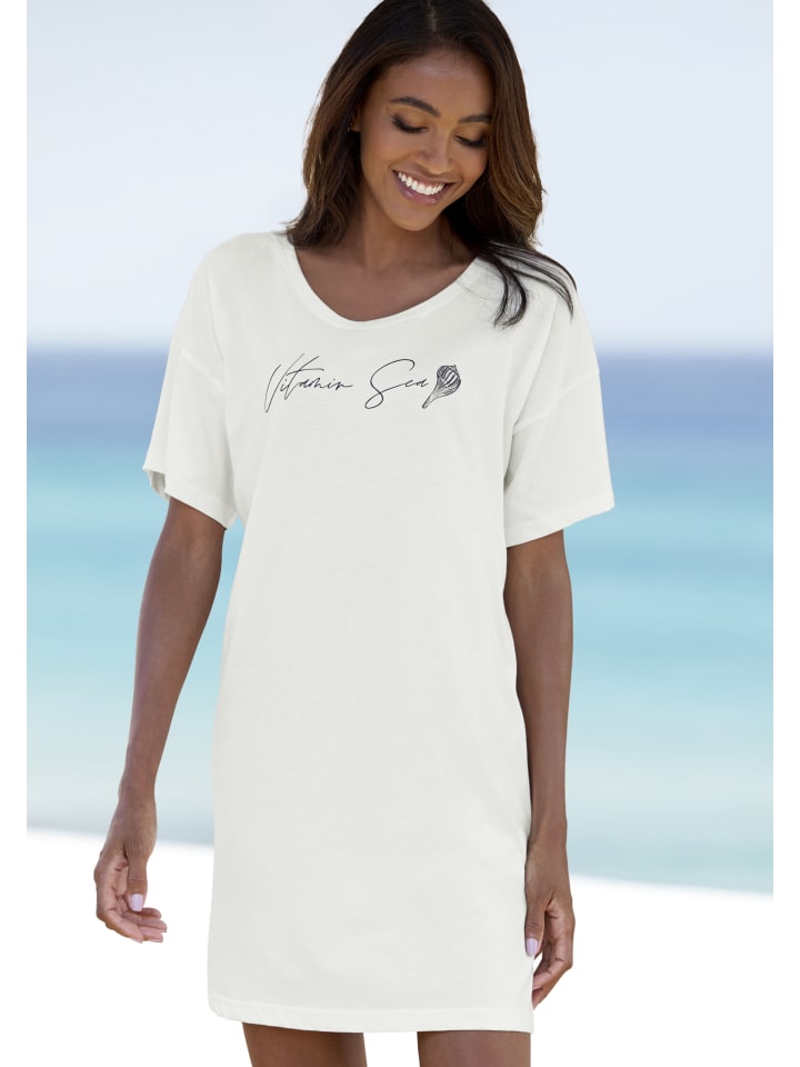 VIVANCE DREAMS Sleepshirt in creme günstig kaufen