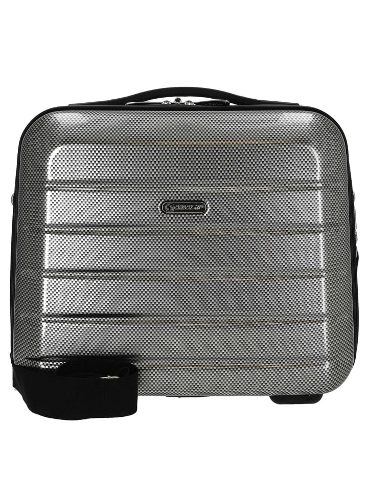 Check.In London 2.0 - Beauty Case 33 cm (carbon schwarz) in carbon silver günstig kaufen onesize