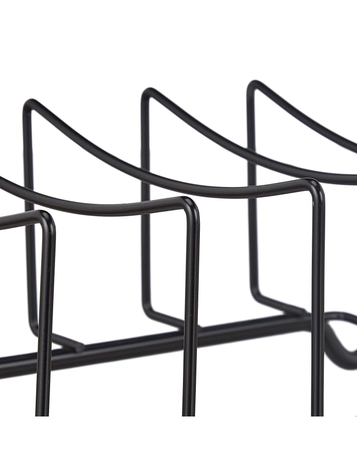 relaxdays Rippchenhalter in Schwarz günstig kaufen onesize
