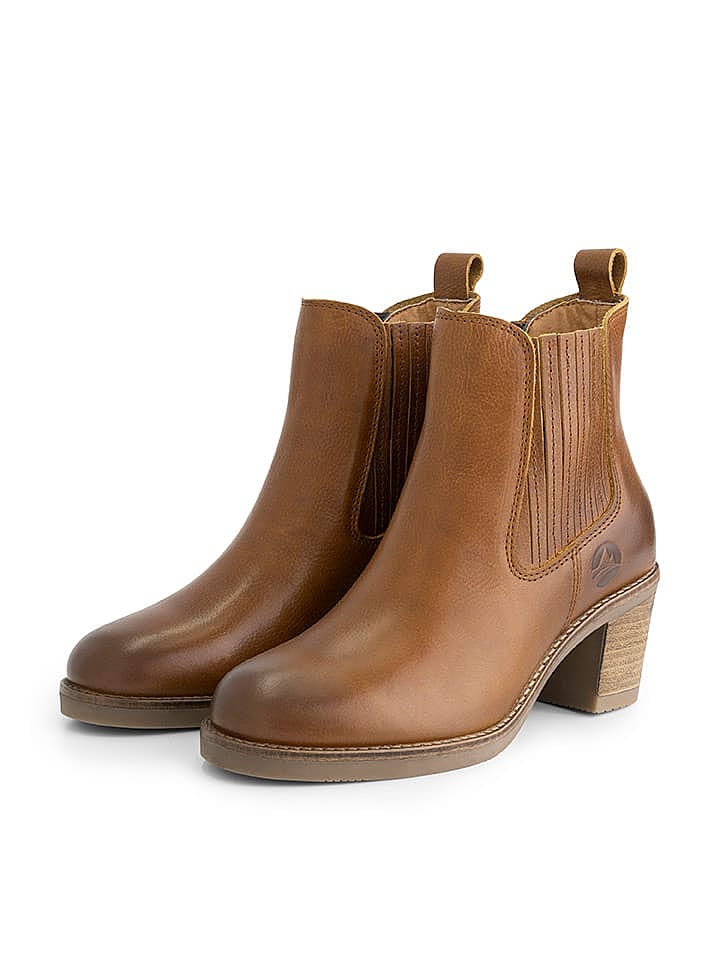 TRAVELIN' Leder-Stiefeletten 
