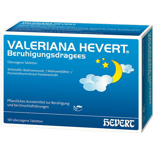 VALERIANA HEVERT Beruhigungsdragees  100 St  Tabletten, überzogen