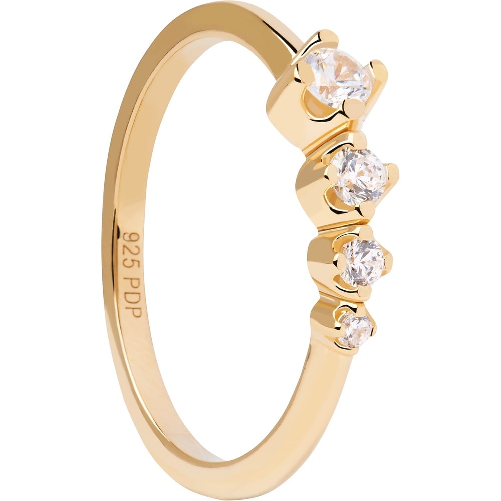 P D Paola Bague pour femme 925 Argent or Bague