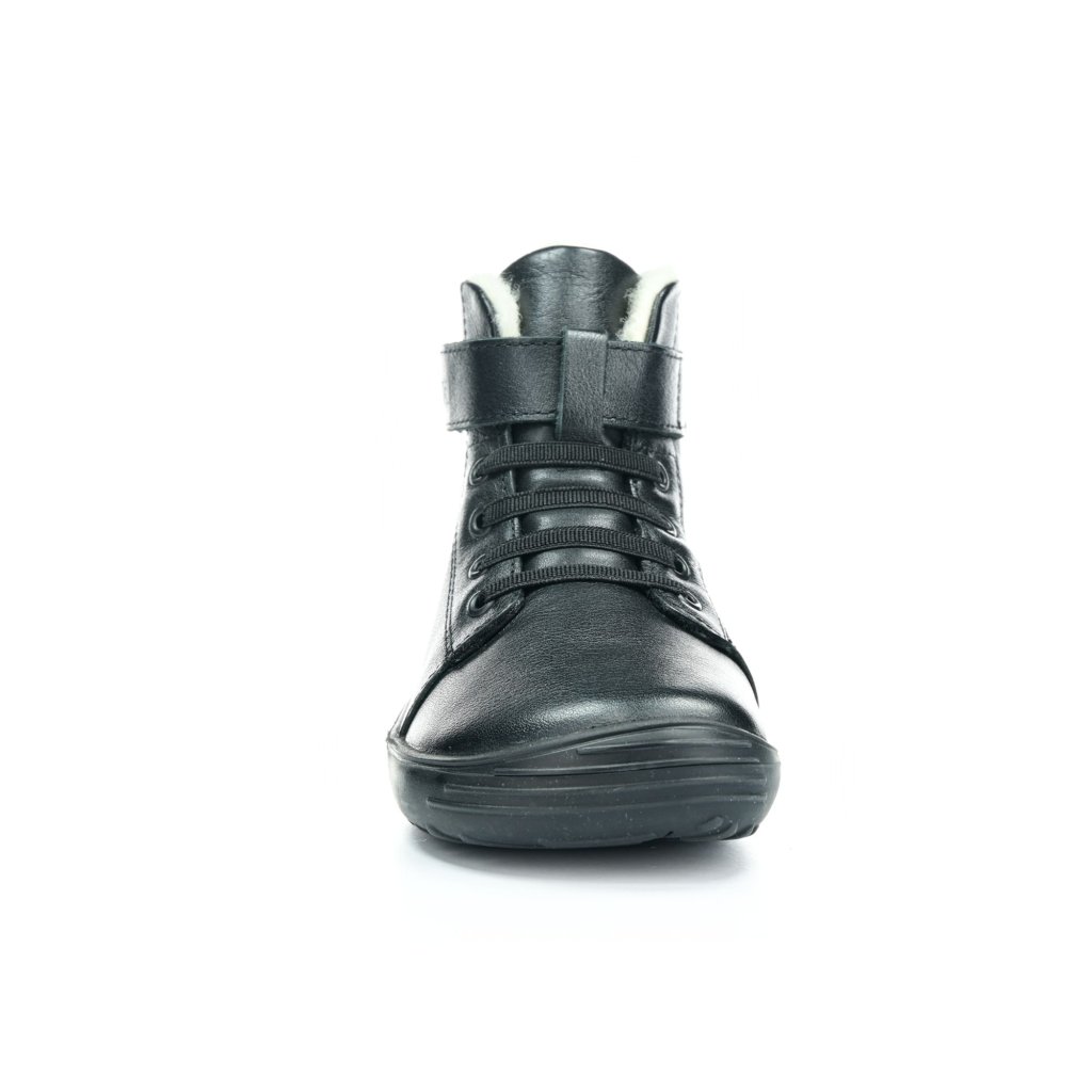 Be Lenka Winter Kids All Black Winter-Barfußschuhe