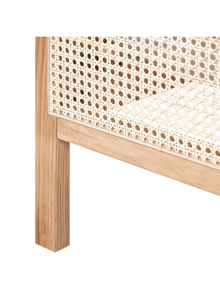 Beliani Doppelbett SALERNAS in Braun - (W) 166 x (H) 100 x (L) 206 cm günstig kaufen onesize