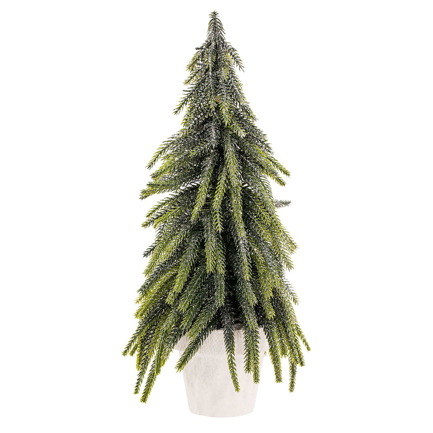 Deko-Tannenbaum, mit Glitzer, 34 cm