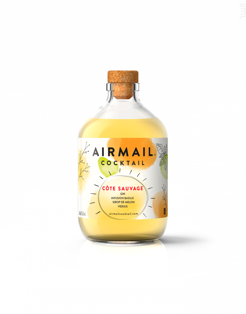Côte Sauvage - Cocktail au Gin Airmail Cocktail