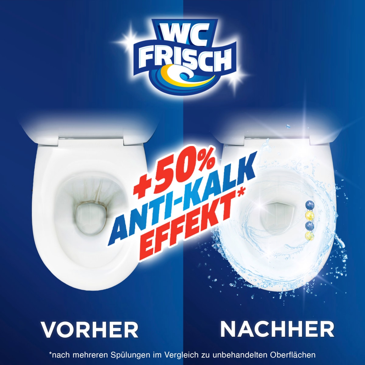 WC-Stein Kraft Aktiv Blütenfrische, 2 St