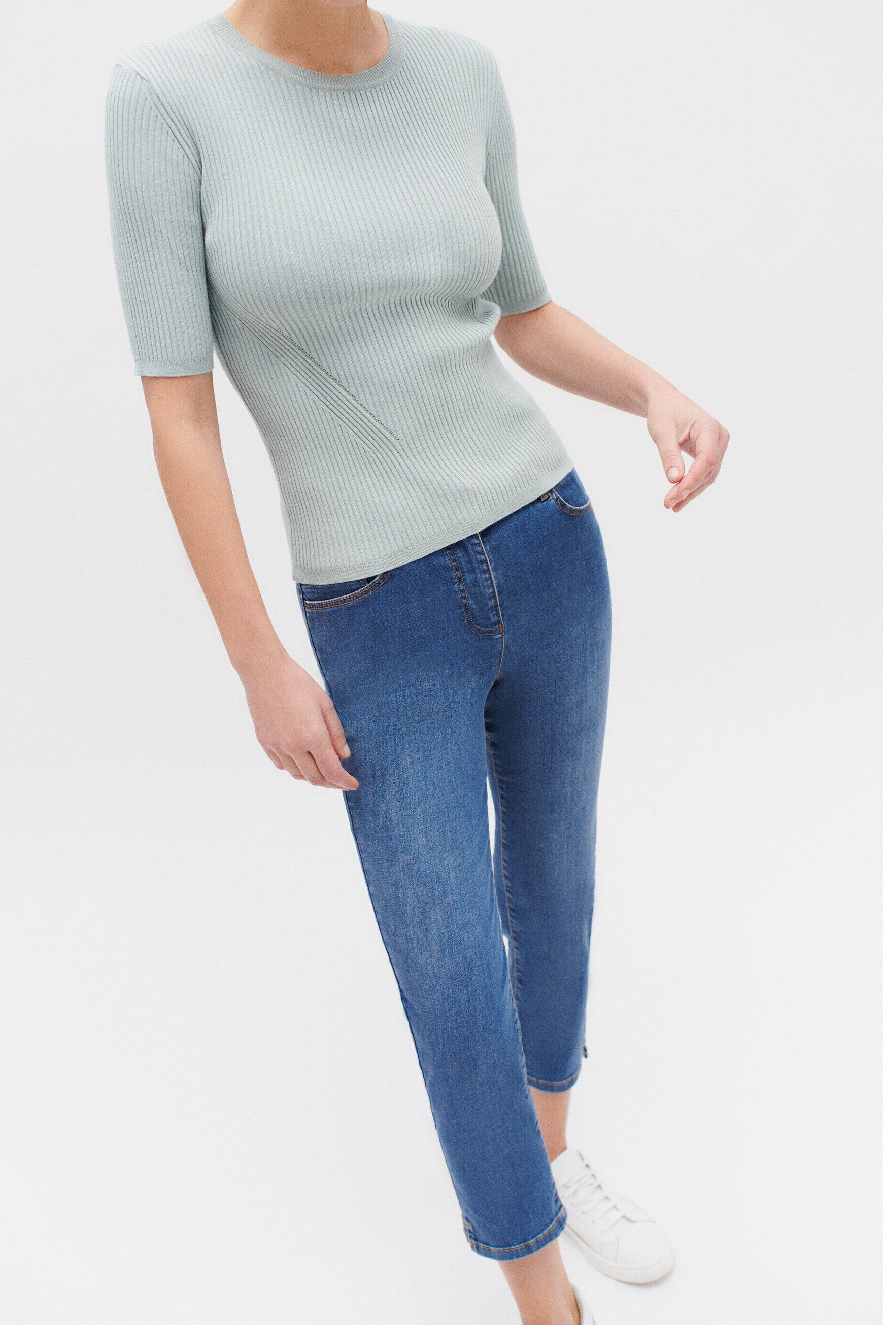 jean pantacourt caleb b denim stone femme
