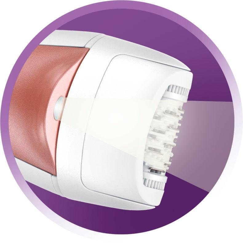 Remington Epilierer EP7500 E51 EP5 5-in-1 Epilator, Aufsätze: 5 St., für Achseln, Gesicht, Intimbereich für Damen