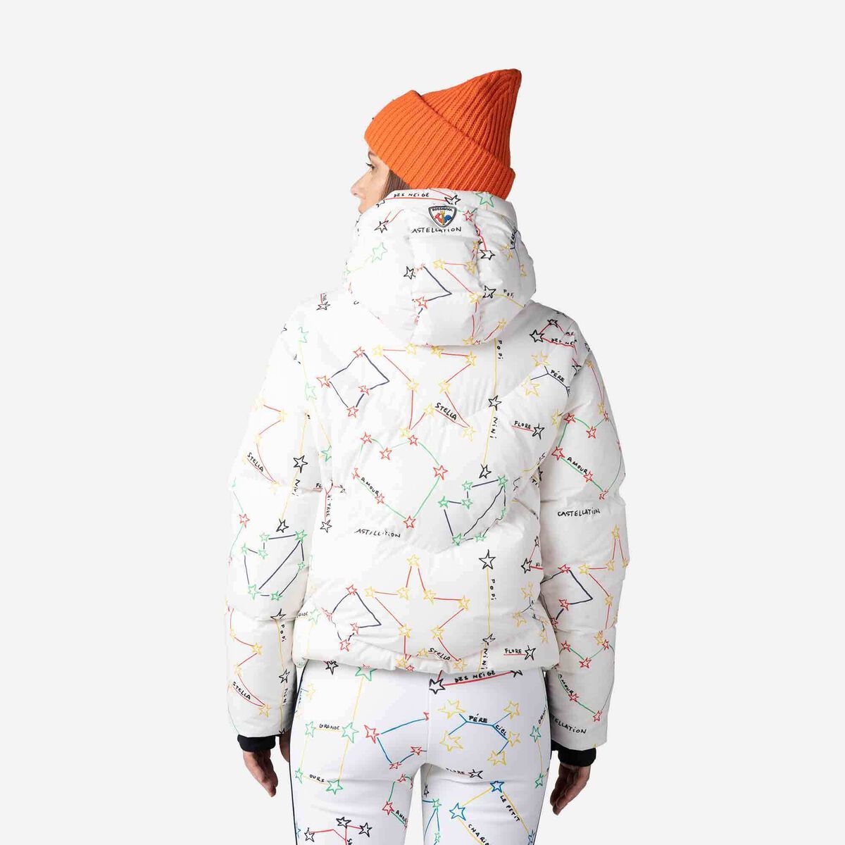 JCC Modul Printed Down Bomberjacke für Damen