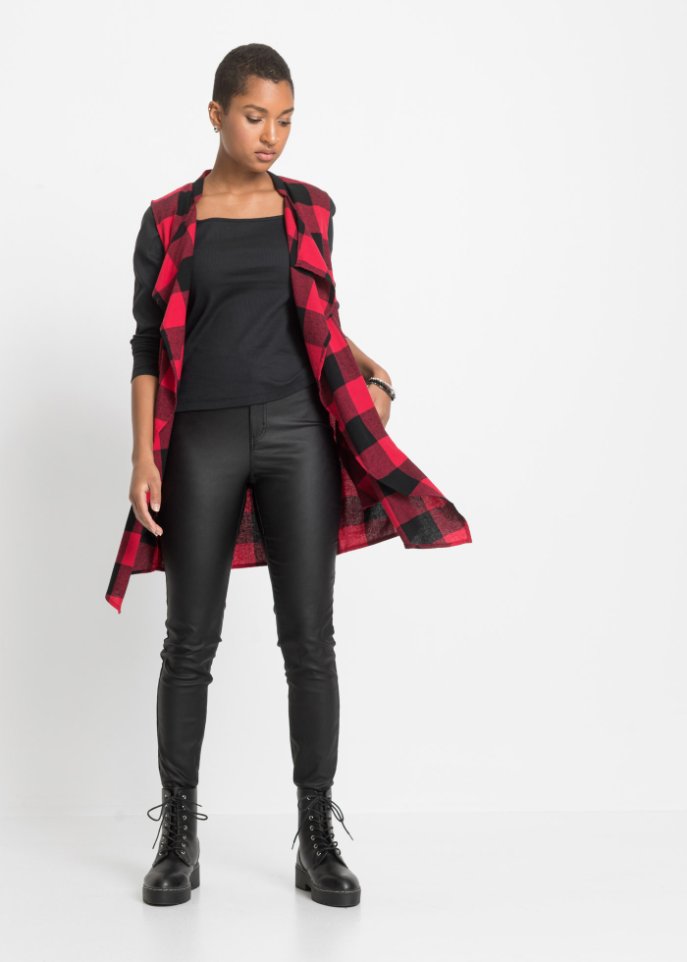 Flanell-Weste