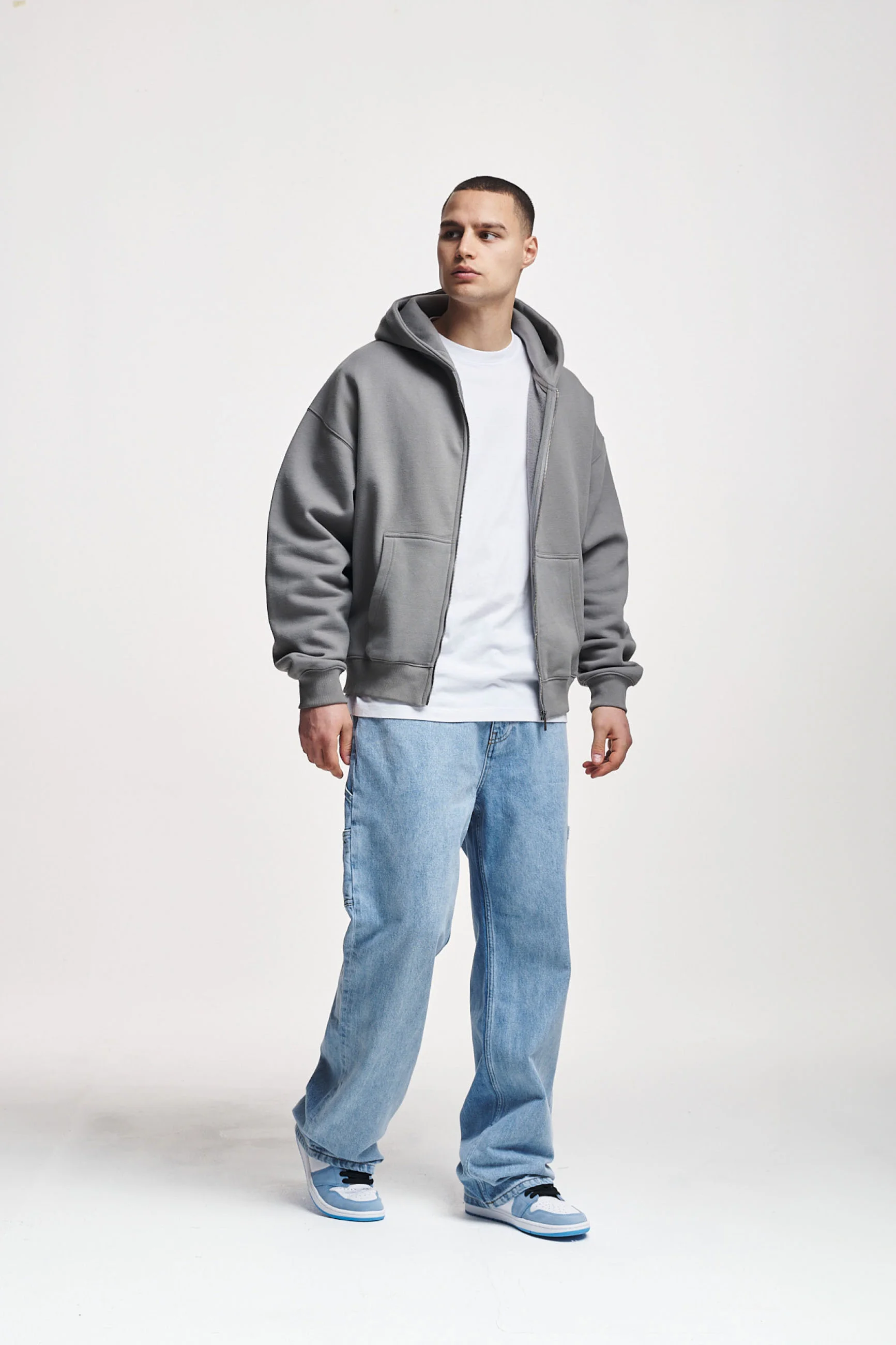 2Y Studios ELADAN WORKER BAGGY - Vaqueros holgados