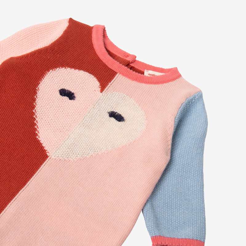 Robe bébé fille à cœurs Catimini