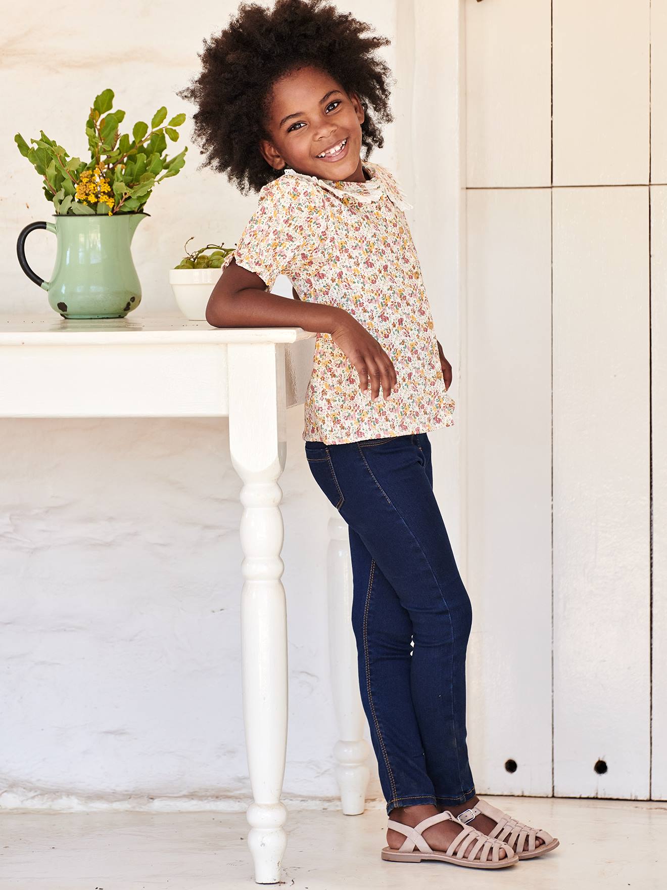 Tregging Basics en denim 