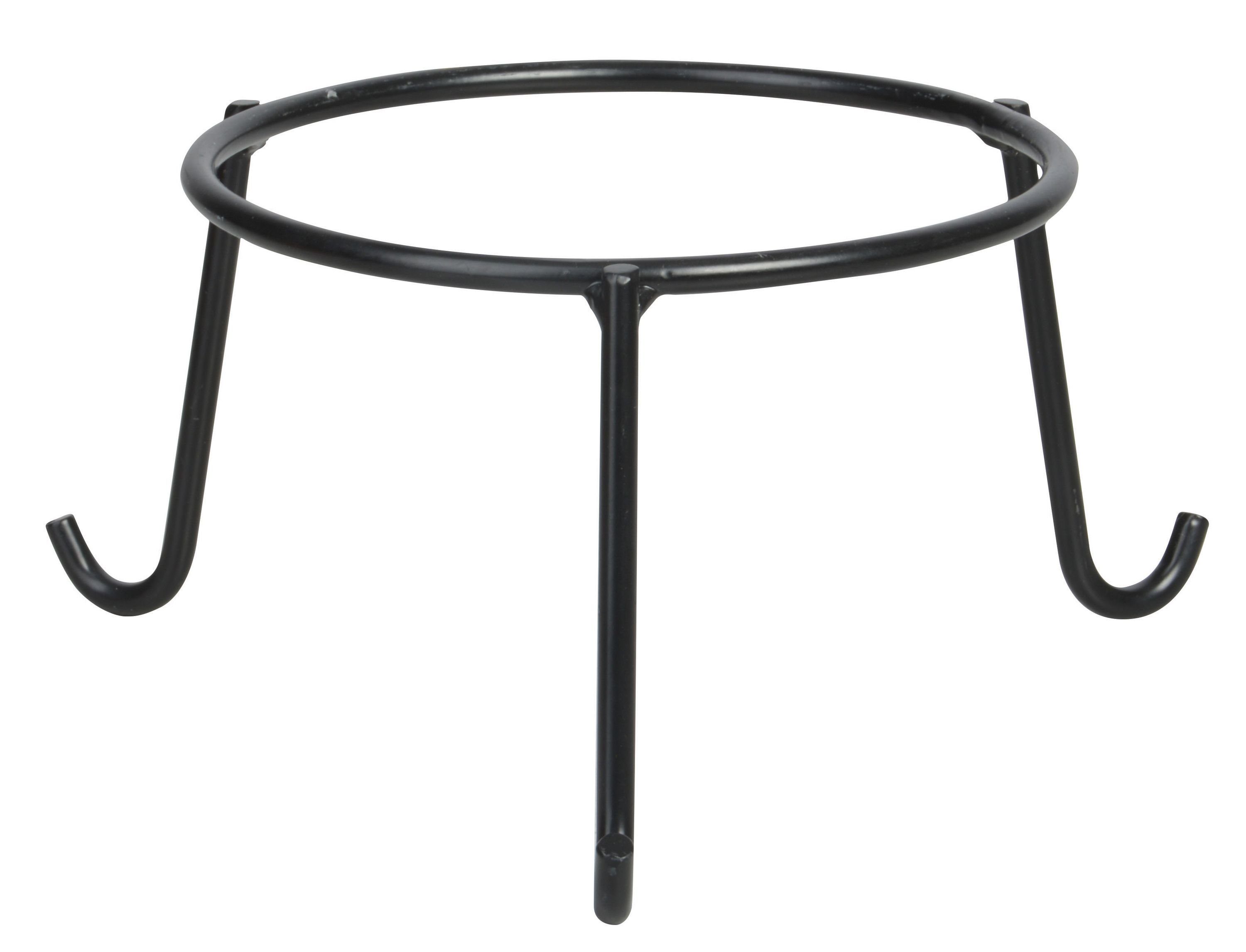 esschert design Feuerschale Esschert Design niedriger Ständer für Feuertopf FF124 21x21x10 cm schwarz Metall