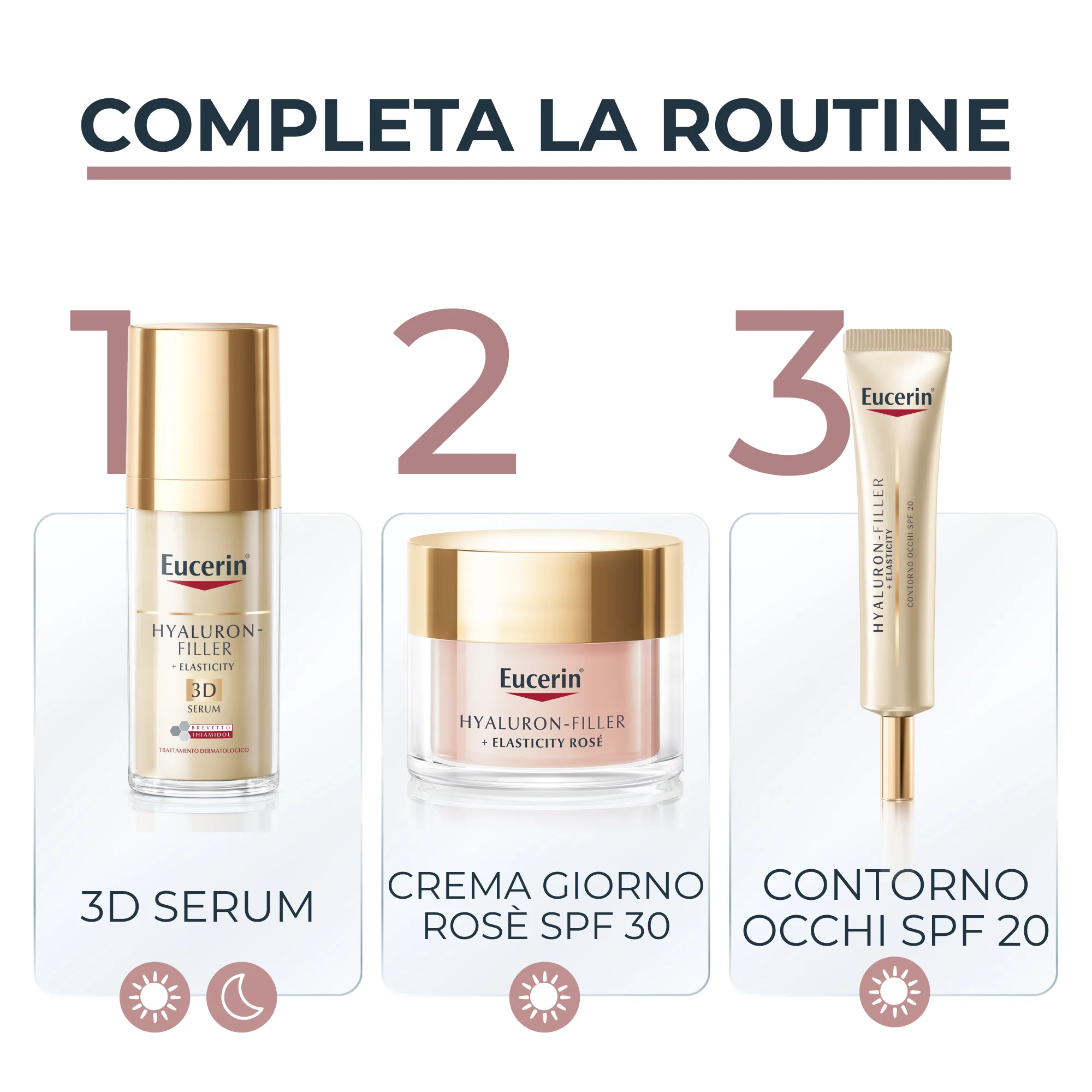 Hyaluron-Filler + Elasticity Hyaluron-Filler + Elasticity Rosé dnevna krema SPF30 - Dnevna krema za lice protiv nepravilnosti