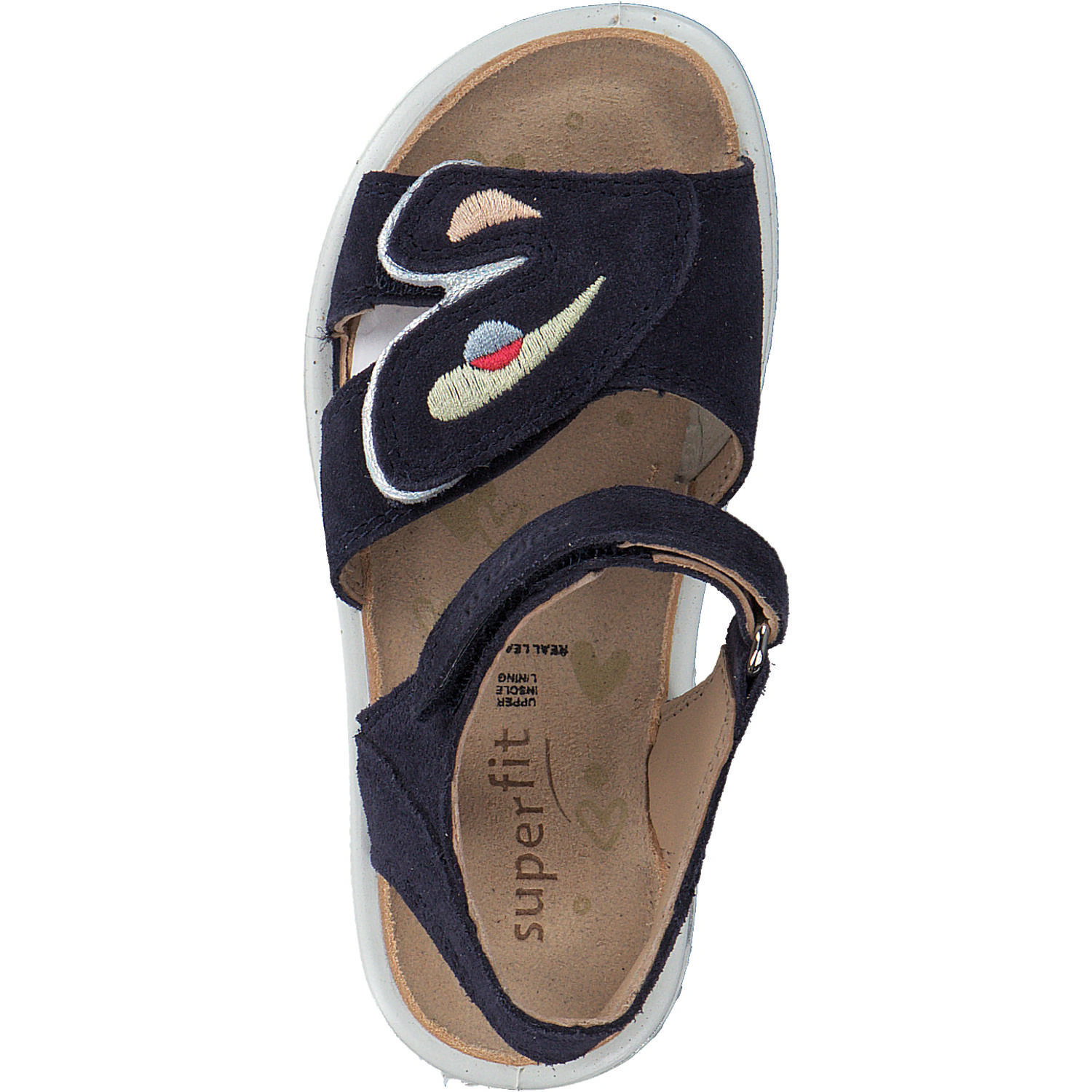 Superfit SPARKLE 09005, Sandalen (Kinder), Kinder, blau