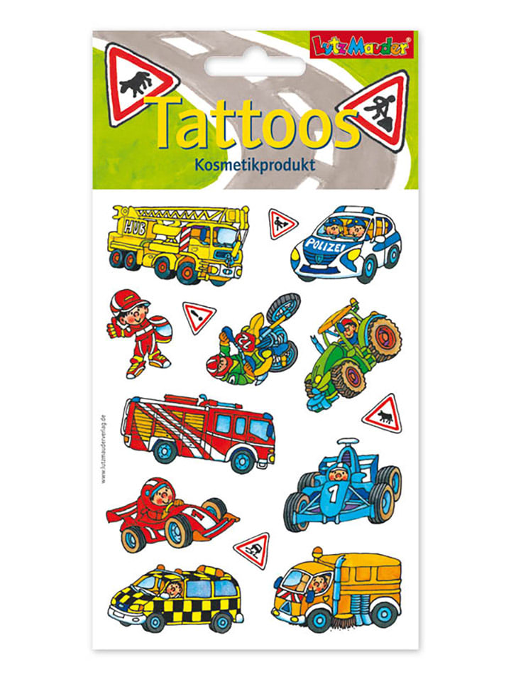 Lutz Mauder Temporäre Tattoos 