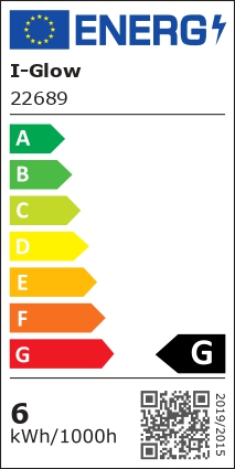 I-Glow LED-Leuchtmittel, Birne E27 - 8er-Set
