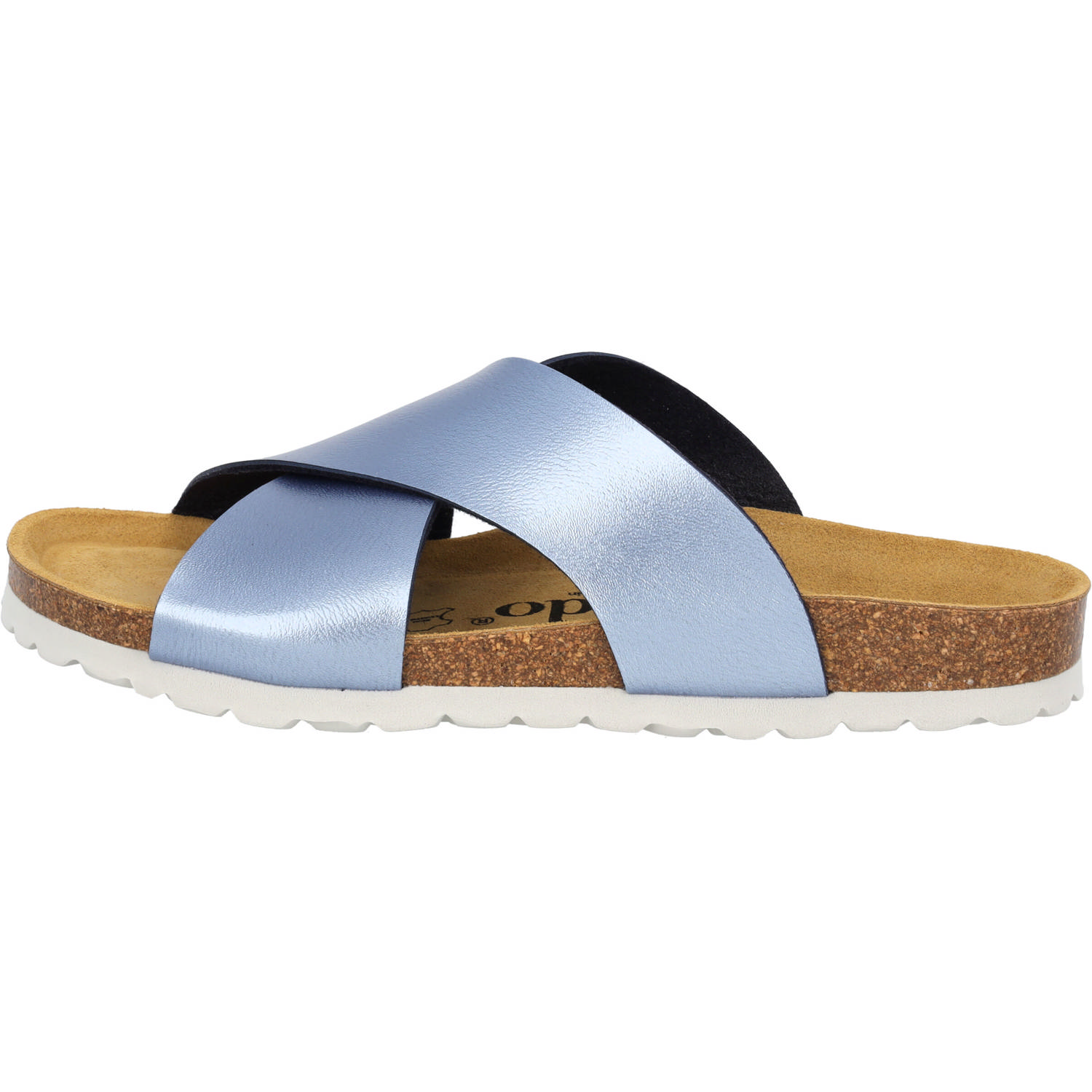 Palado Rianel, Pantoletten, Damen, Blau Metallic