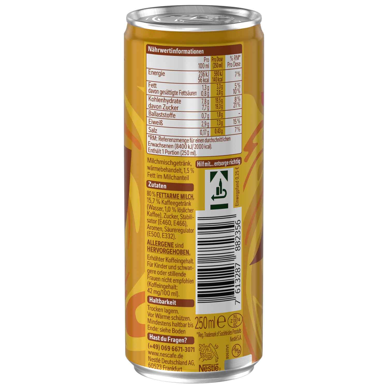 Nescafé Typ Latte Caramel 250ml