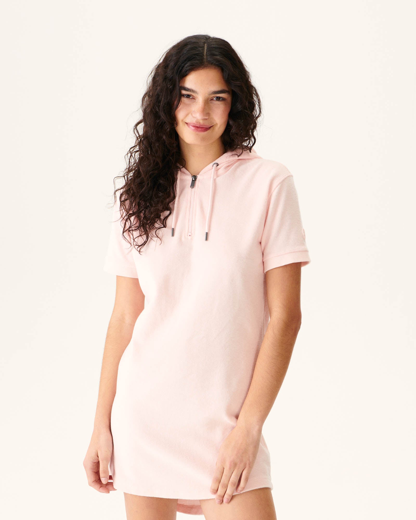 Robe éponge Rose clair Meg