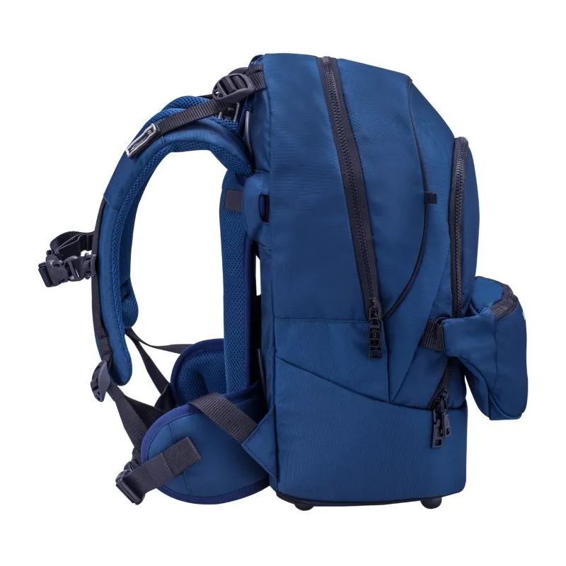Belmil Premium Backpack & Fanny Pack Navy Blue Ruck﻿sack 2-tlg
