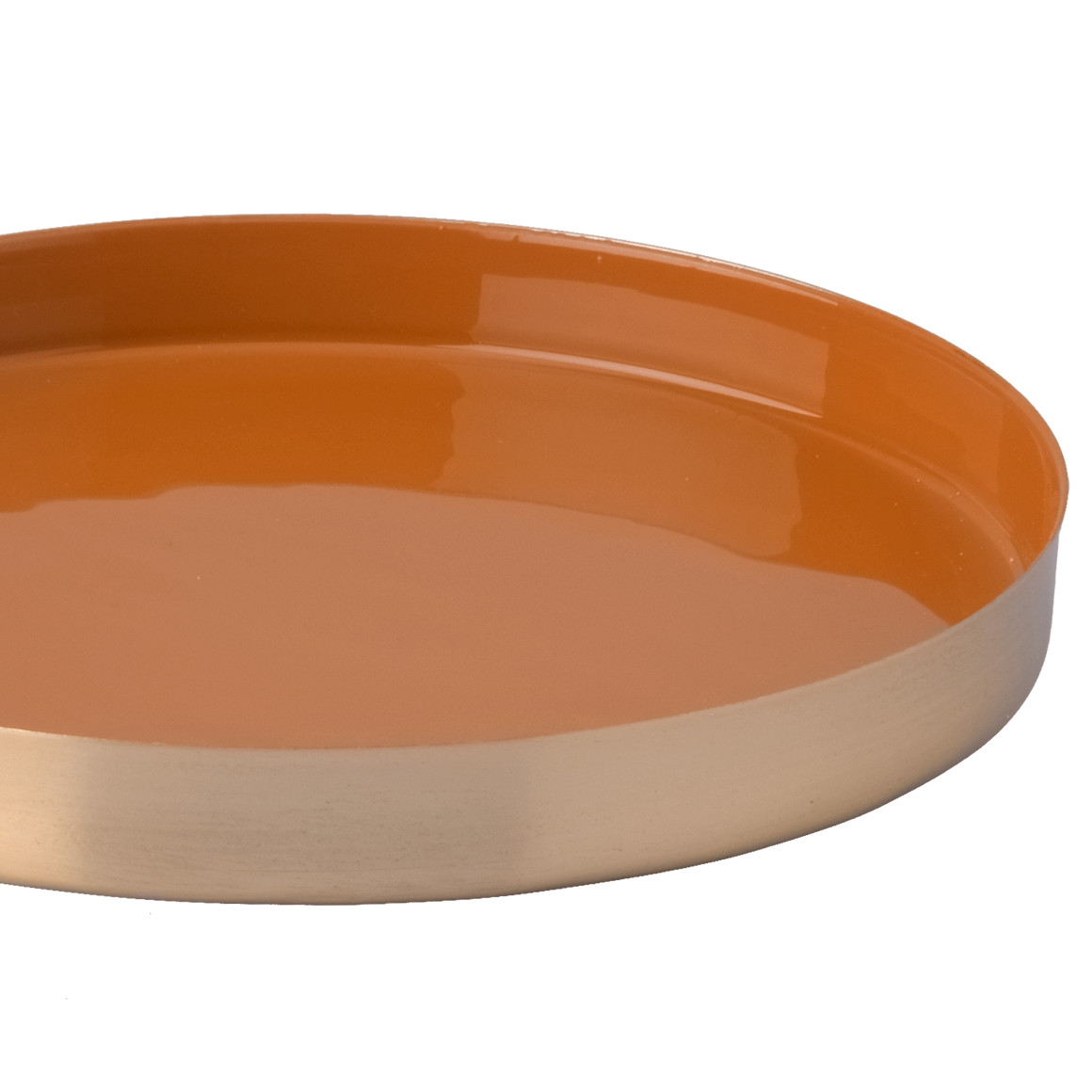 Großes Deko-Tablett in Gold-Optik