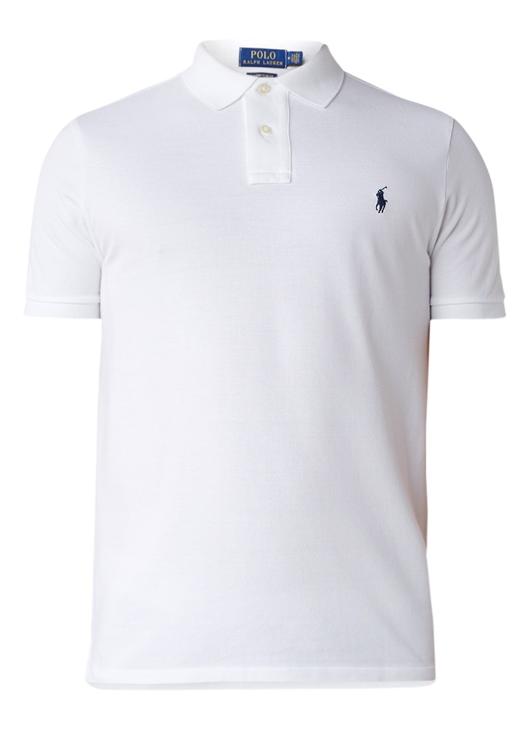 Ralph Lauren pielāgots, pieguļošs polo krekls ar izšuvumu no logotipa