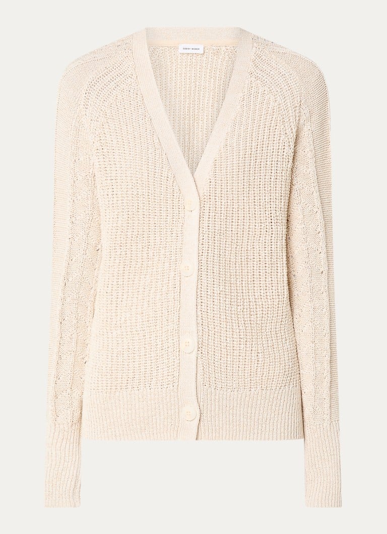 Gilet en grosse maille Gerry Weber avec détails ajourés