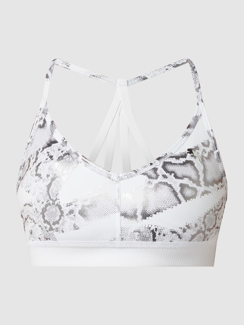 Bustier mit Stretch-Anteil - dryCELL in weiß