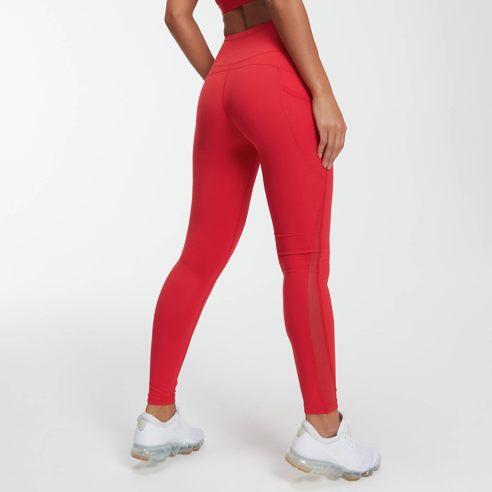 Leggings Power Mesh - Rouge
