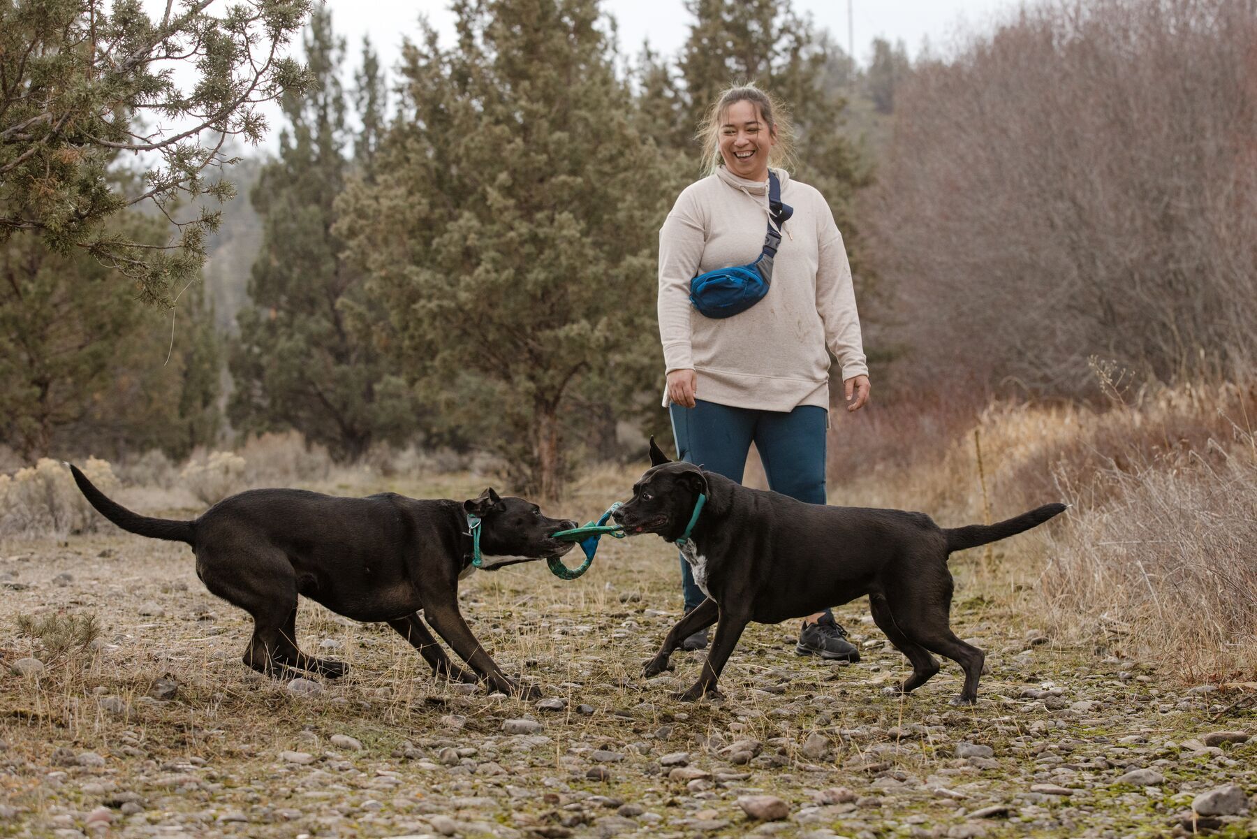 Ruffwear Frisbees & Wurfspielzeug Ruffwear Pacific Ring™ Spielzeug blau/ türkis