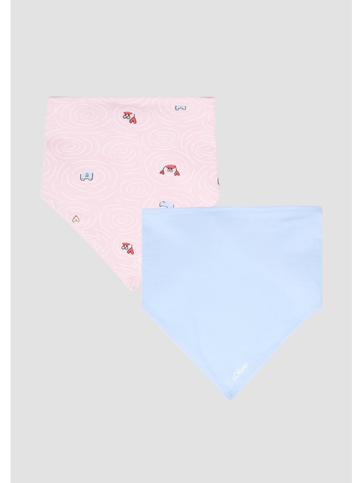s.Oliver Tuch in Blau-pink günstig kaufen onesize