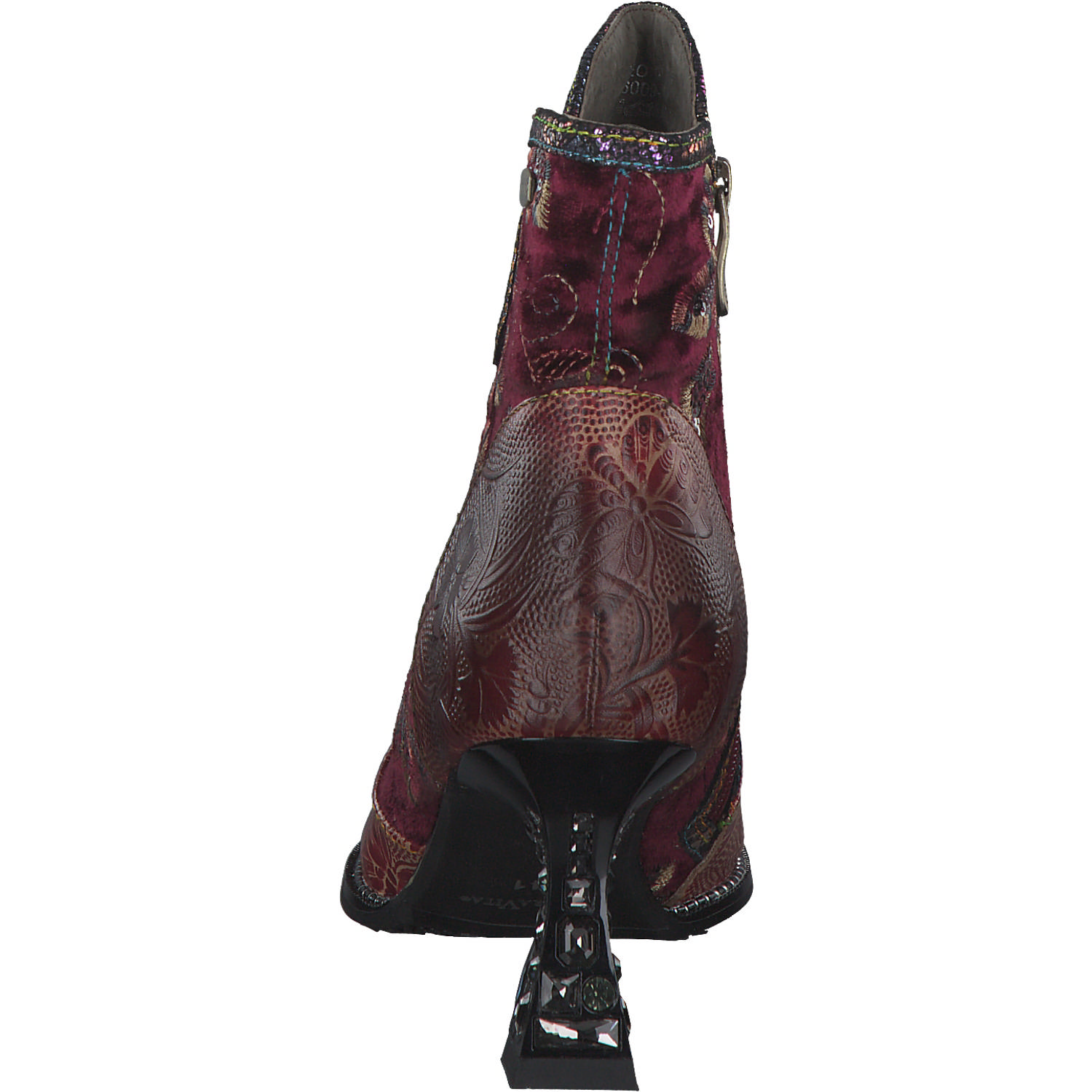 Laura Vita Oliveo 01, Stiefeletten, Damen, Rot
