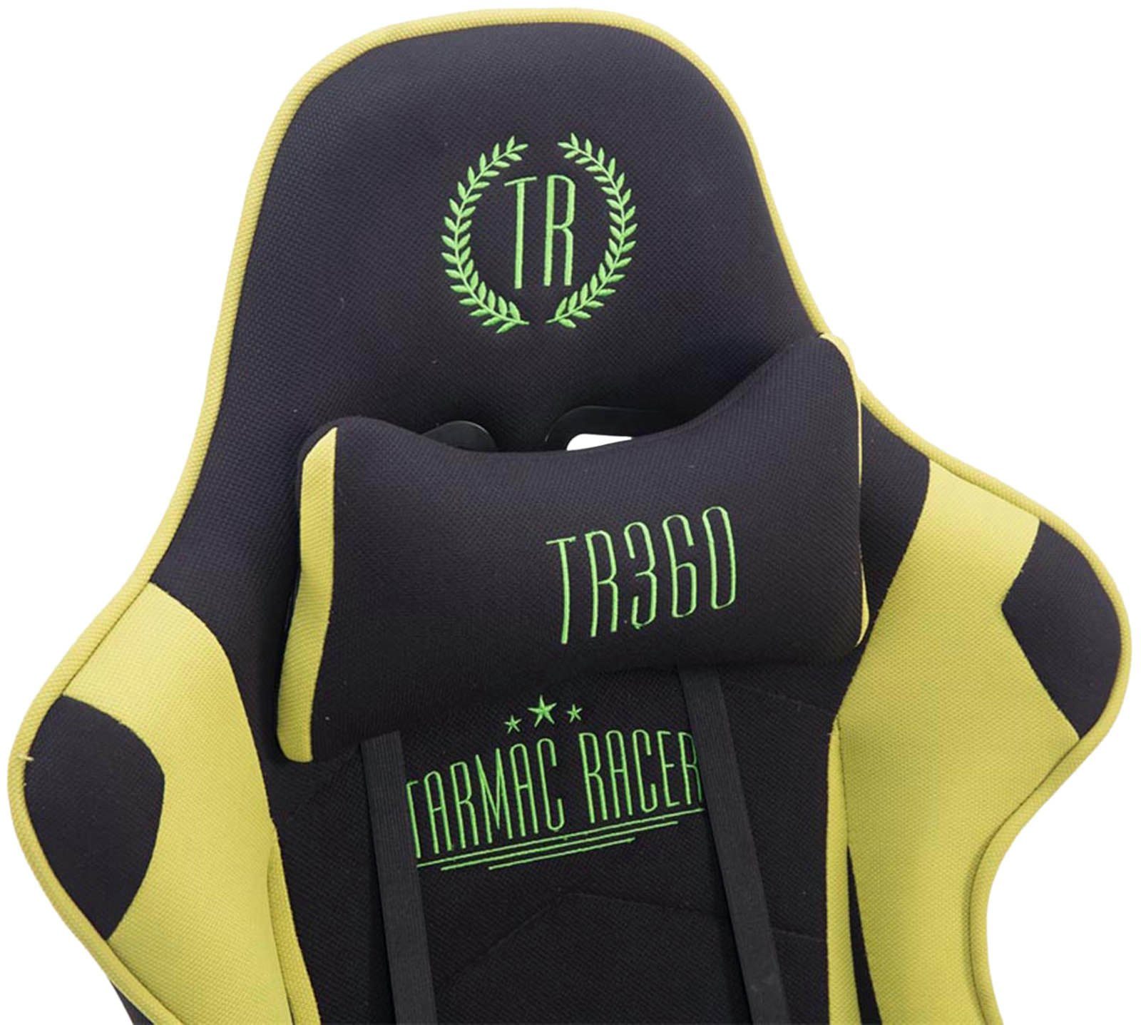 CLP Gaming Chair Turbo mit Fußablage, Höhenverstellbar und drehbar