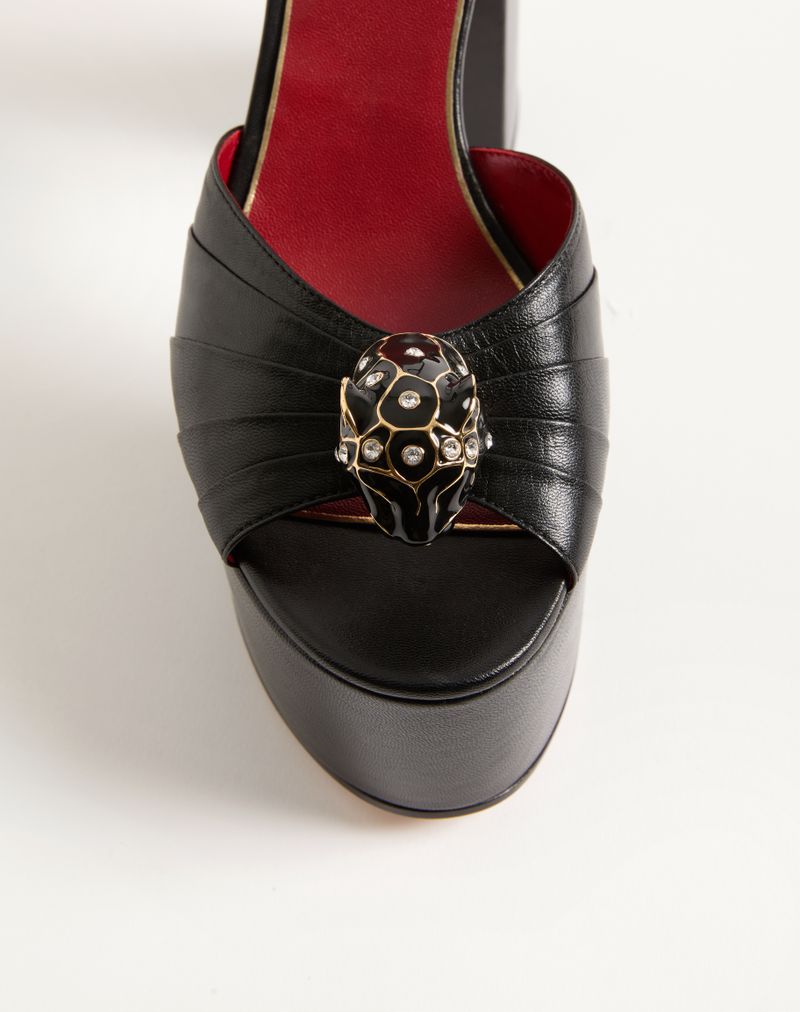 Panthea 125mm Børne Læder Platform Sandal