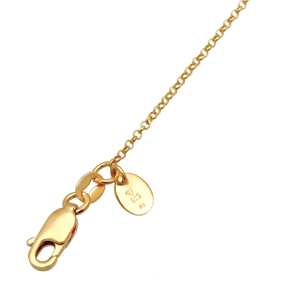 Elli Elli Collier Plättchen 925 Silber collier
