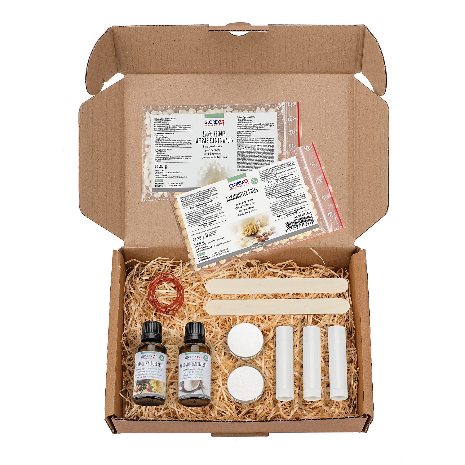 Naturkosmetik Starter-Set Lippenbalsam