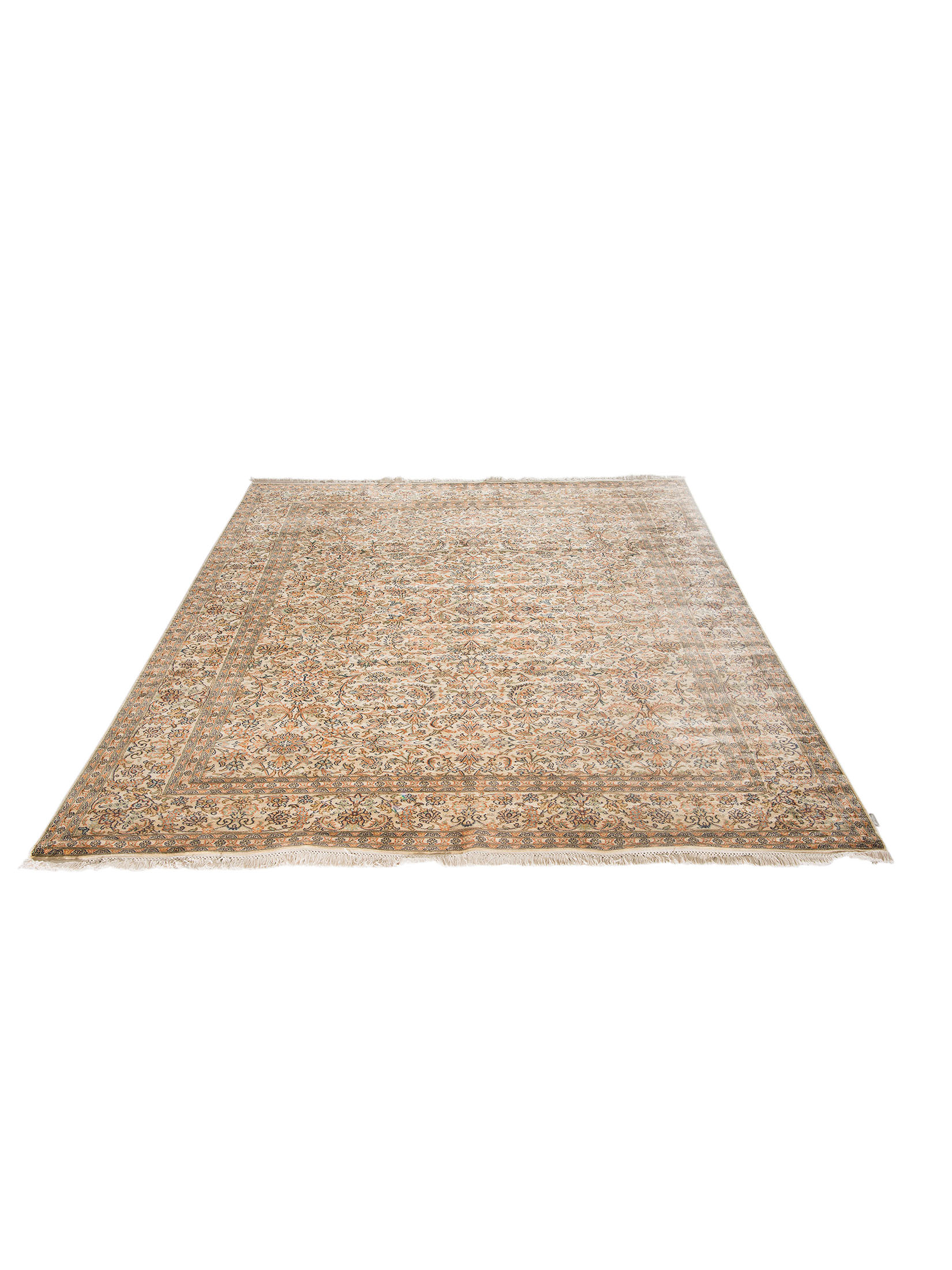 Kaschmir Seide 18/18 ca. 171 x 246 cm, Unikat / Einzelstück