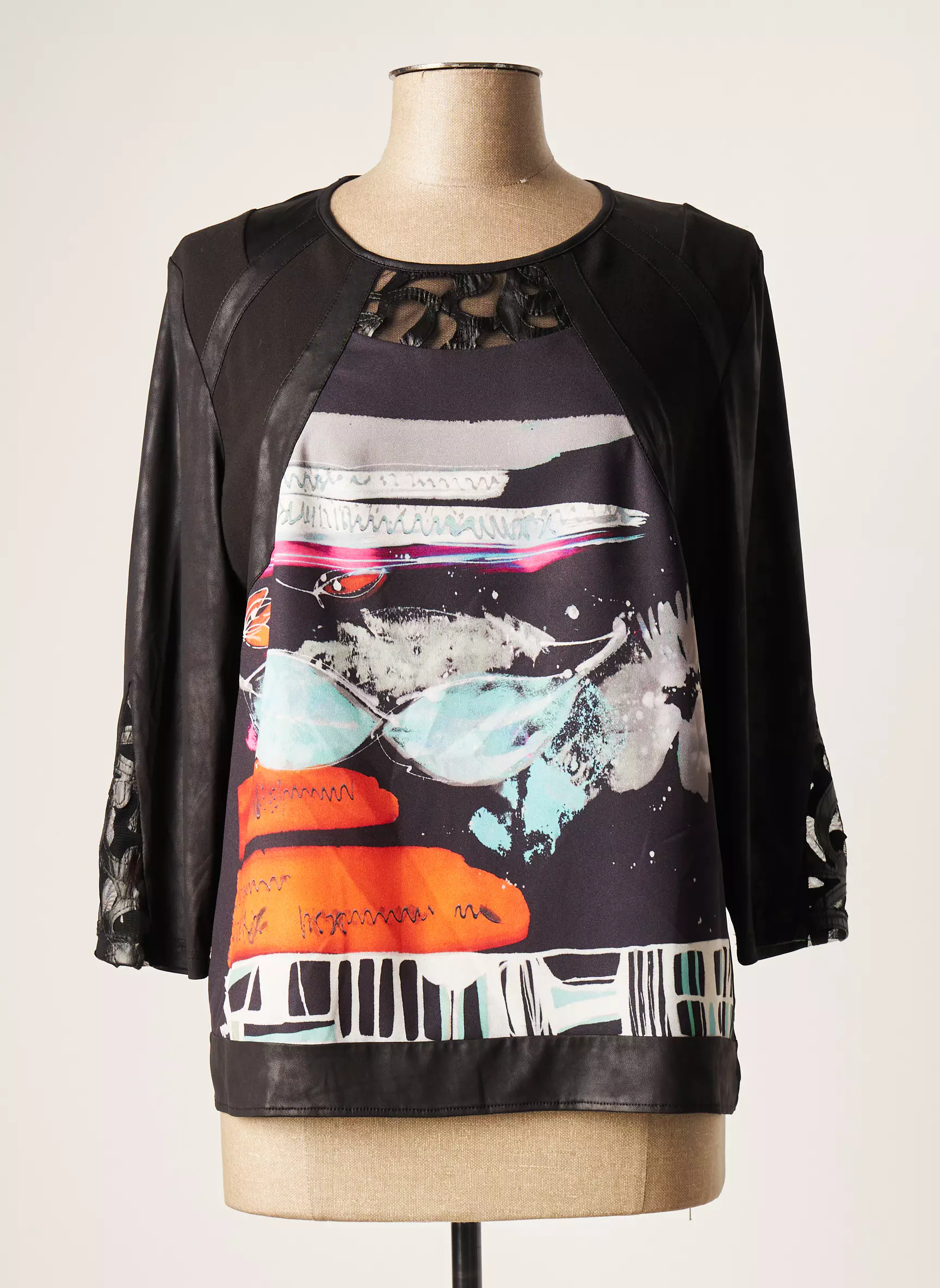 France Rivoire Tops Femme couleur noir